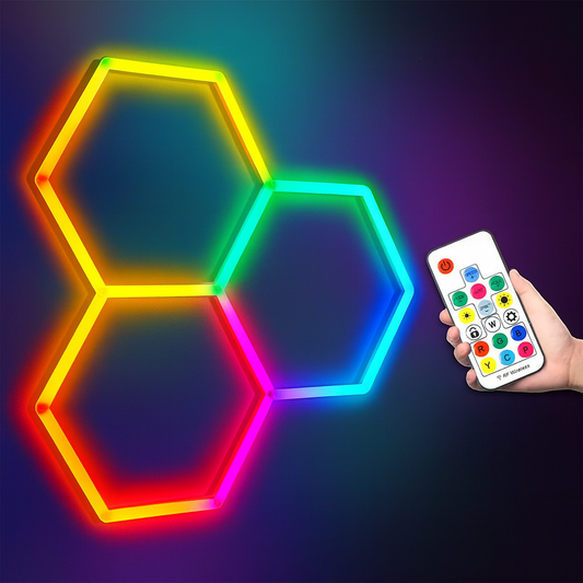 RGB HEXAGONS LIGHTS - 3 HEXAGONS