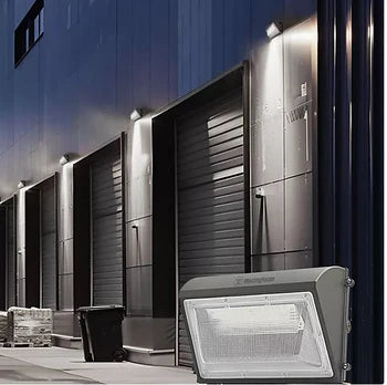 WALLPACK 120W/100W/60W WITH PHOTOCELL