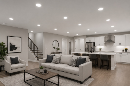 6" SLIM PANEL RECESSED LIGHTS - 12 PACK